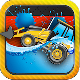Tractors and Truck Wash Games icon