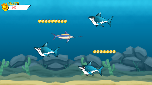 Sword Fish Shark Attack Screen 2