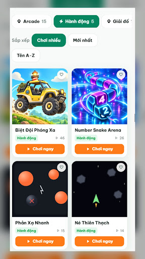 JoyUp - Thế Giới Game screenshot