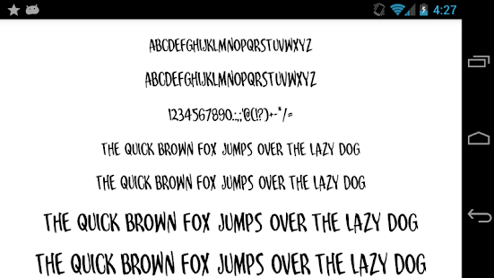 Fonts for FlipFont android2mod screenshots 1
