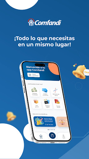 Android application Mi Comfandi screenshort