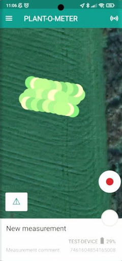Android application Plant-O-Meter screenshort