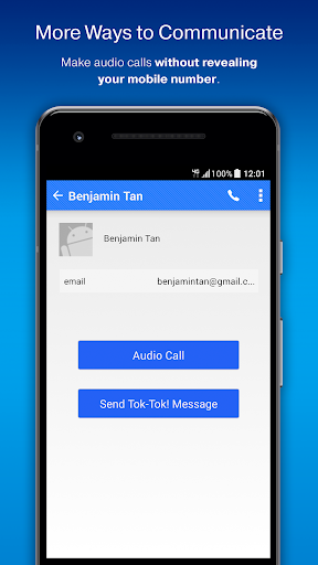 Android application Tok-Tok! Communicator screenshort