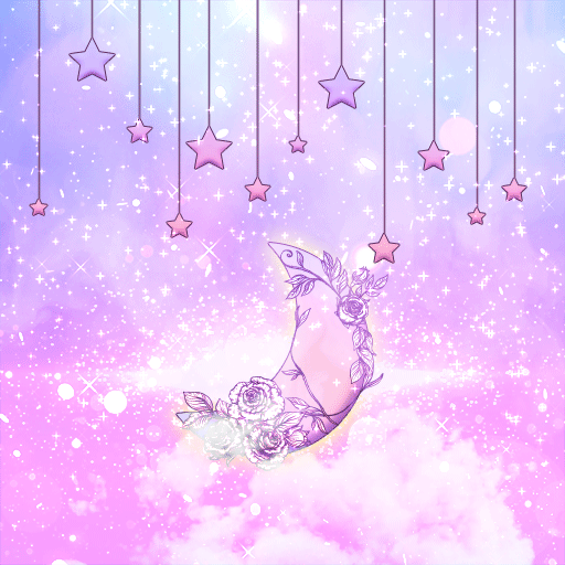 Pastel Sky Moon - Wallpaper logo