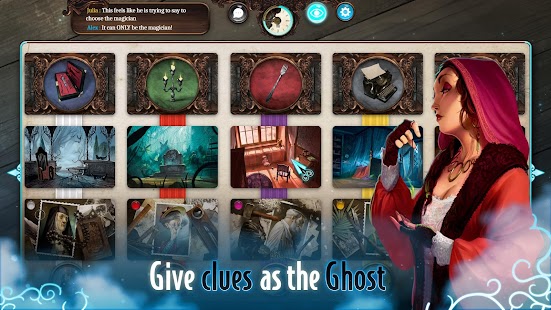 Captura de pantalla del joc Mysterium: A Psychic Clue