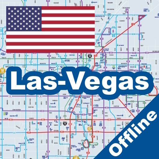 Las Vegas Travel Map Offline logo