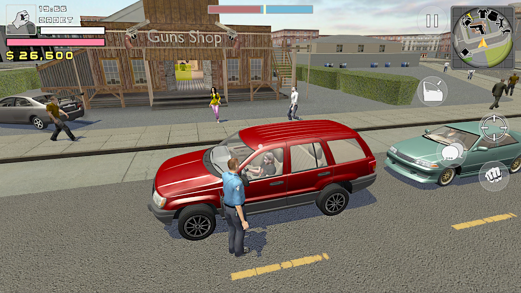 Police Cop Simulator. Gang War 3.1.5 APK + Мод (Unlimited money) за Android