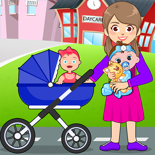 Pretend Town Daycare Story logo