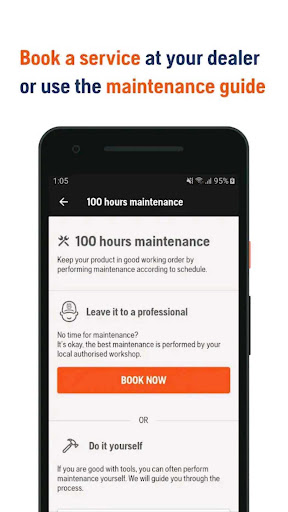 Screenshot of Husqvarna Connect