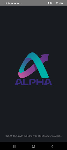 Android application Alpha Mobile screenshort