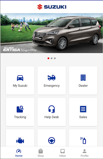 Android application Suzuki Mobile screenshort
