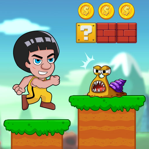 Super Lee Bros: Run & Fighting logo