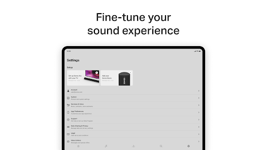 koste Synslinie Refinement Sonos - Apps on Google Play