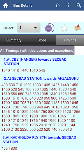 Hyderabad RTC Info Screenshot 4 - AppWisp.com