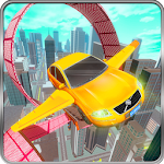 Cover Image of Скачать Flying Car Derby Crash Stunts  APK