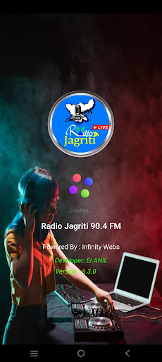 Android application Radio Jagriti 90.4 FM screenshort