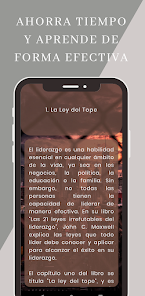 Screenshot 4 Las 21 leyes del liderazgo android