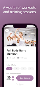 Screenshot 4 Fitness Ballet Barre android