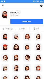 Memoji Emojis Stickers For WhatsApp WAStickerApps 5