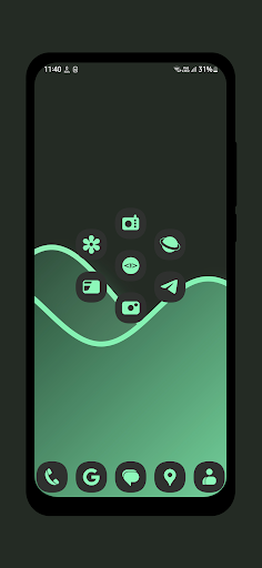 Screenshot of Mountain Meadow Icon Pack