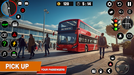 City Coach Bus Pro Driver Game Screen 2