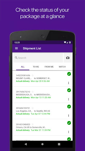 FedEx Mobile 8.6.0 Screenshots 2
