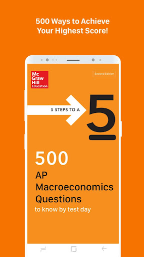Android application 500 AP Macroeconomics Question screenshort