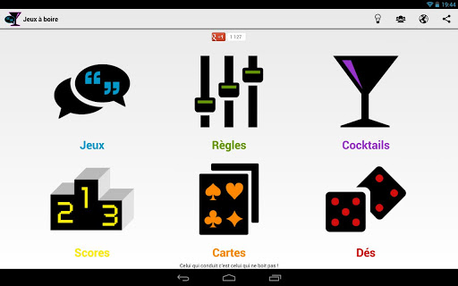 Aperçu de l'application