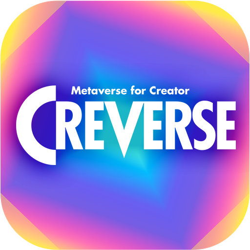 CREVERSE(creator + metaverse) logo