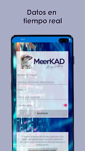 Android application MeerKAD screenshort
