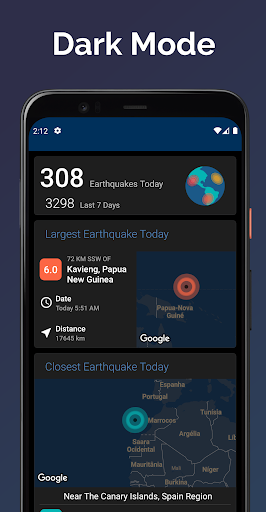 Earthquake Today: Tracker Screenshot 3 - AppWisp.com