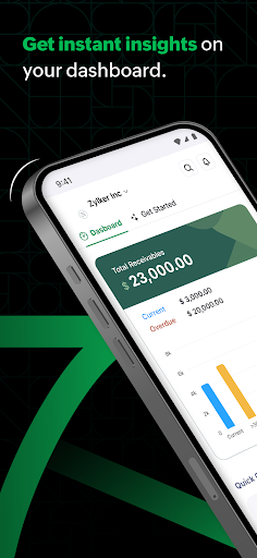 Android application Billing Management - Zoho screenshort