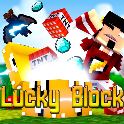 About lucky block addon for minecraft pe google play version