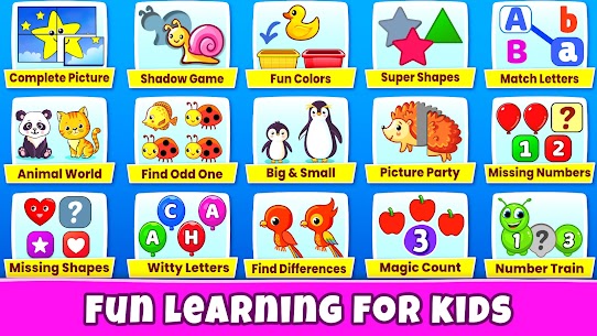 Kids Games: For Toddlers 3-5 Mod Apk v1.0.7 Download For Android 2