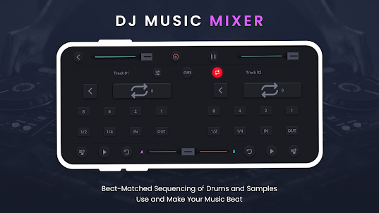 Dj Mixer Volume & Bass Booster