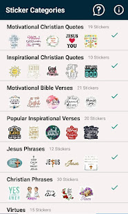 Inspirational Stickers - Christian 7.3 screenshots 1