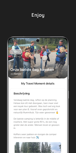 My Travel Moments Screen 3
