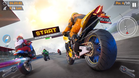 Moto Bike Racing Offline Games Screenshot