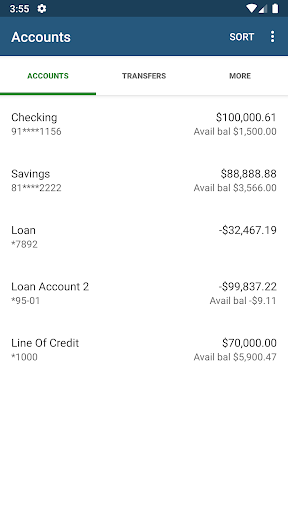 Huntington Beach Credit Union Screen 3