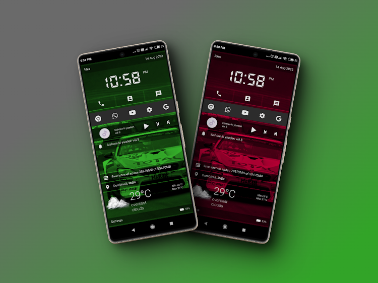 A31 Theme for KLWP - 1.0 - (Android)