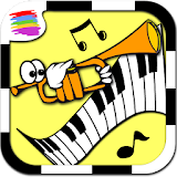 Piano lessons for kids icon