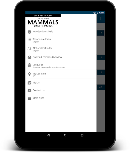 Stuarts North American Mammals Screenshot