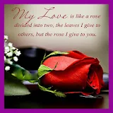 Romantic love pics & quotes icon