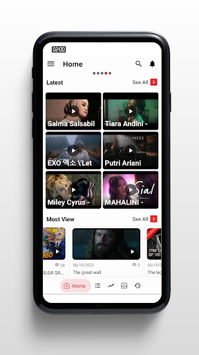 Android application Music Video Klip screenshort