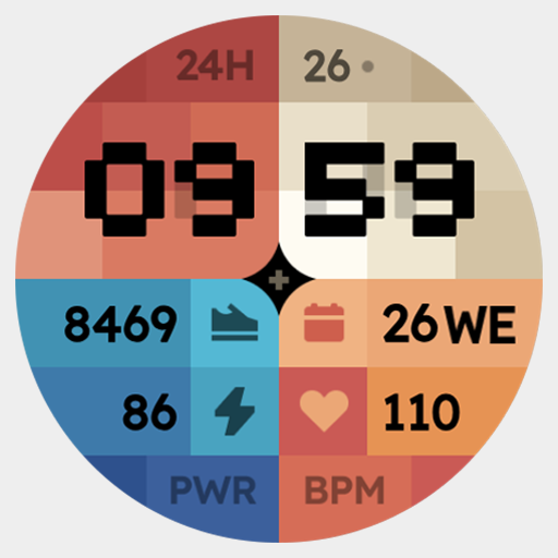 Color block Watch Face Download on Windows