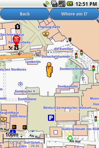 Cologne Amenities Map