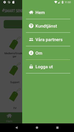 Android application Smart Senior screenshort