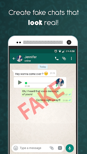 Online fake chat Fake iMessage