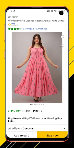 Online Shopping App For Women Screen 3