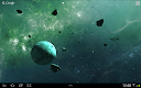 screenshot of Asteroids 3D live wallpaper